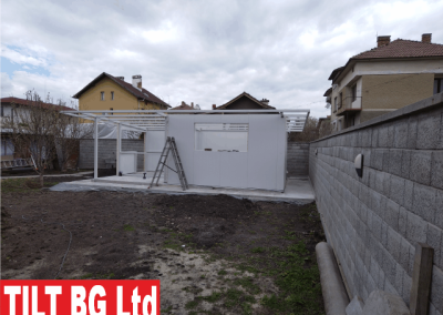 Метална къща с термопанели, с. Волуяк