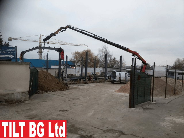 автосервиз метална конструкция — изграждане, гр. София