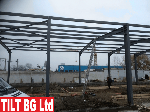 автосервиз метална конструкция — детайл, гр. София
