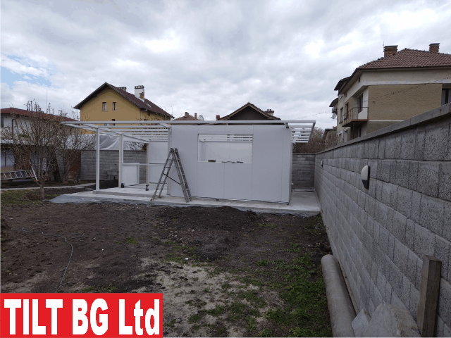 Метална къща с термопанели, с. Волуяк