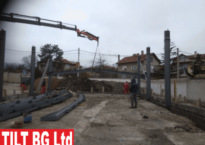 Автосервиз ЗараАвто с метална конструкция, гр. София